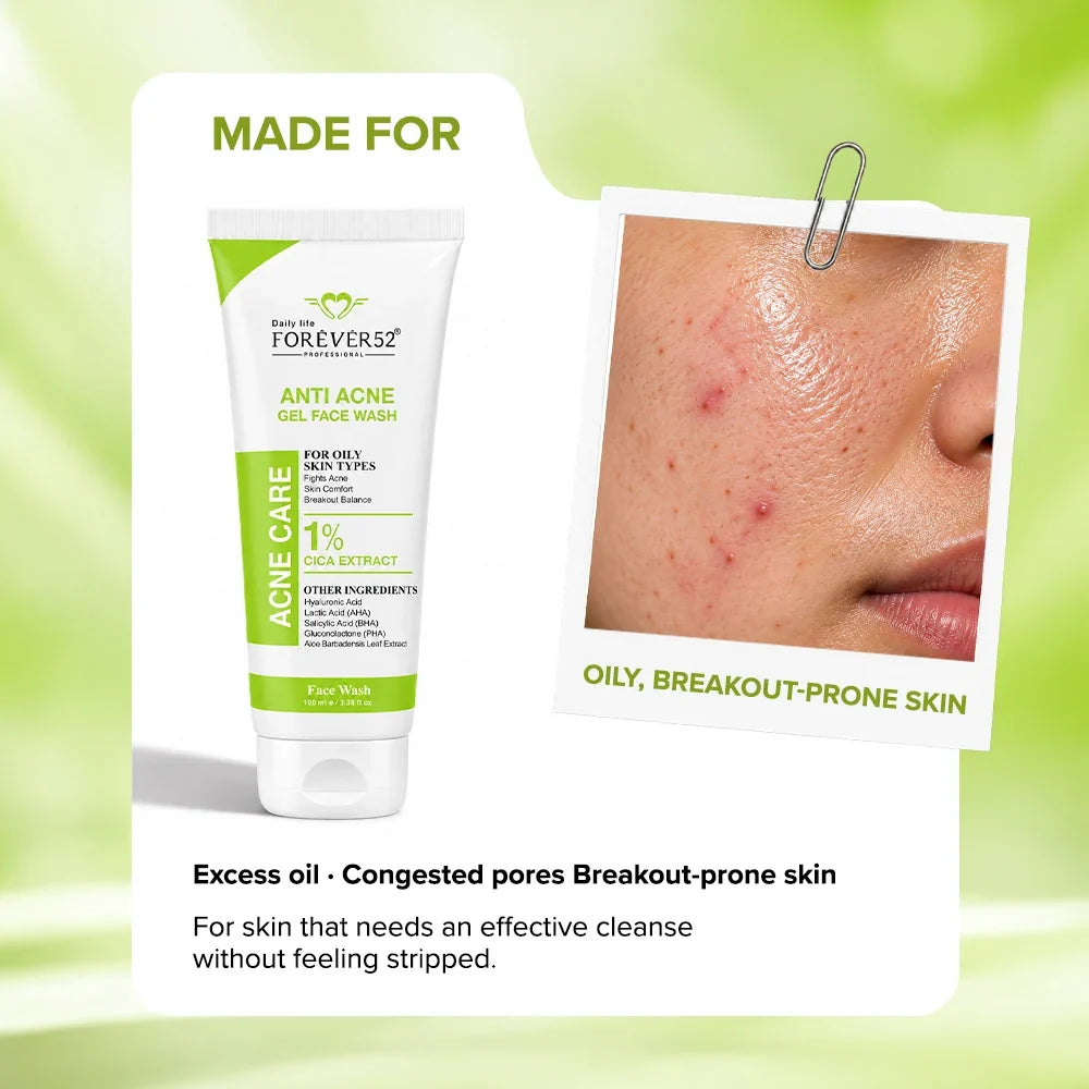 Forever52 Daily Life Forever52 Acne Care Anti Acne Gel Face Wash 150ml FAA001