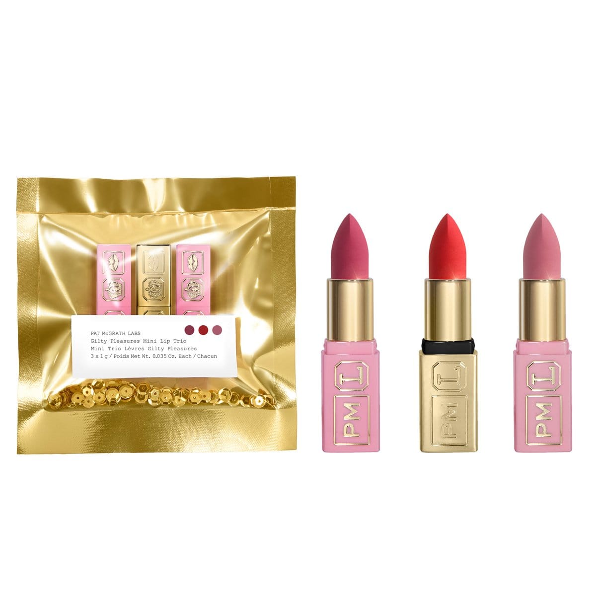 Pat McGrath Labs - GILTY PLEASURES MINI LIP TRIO