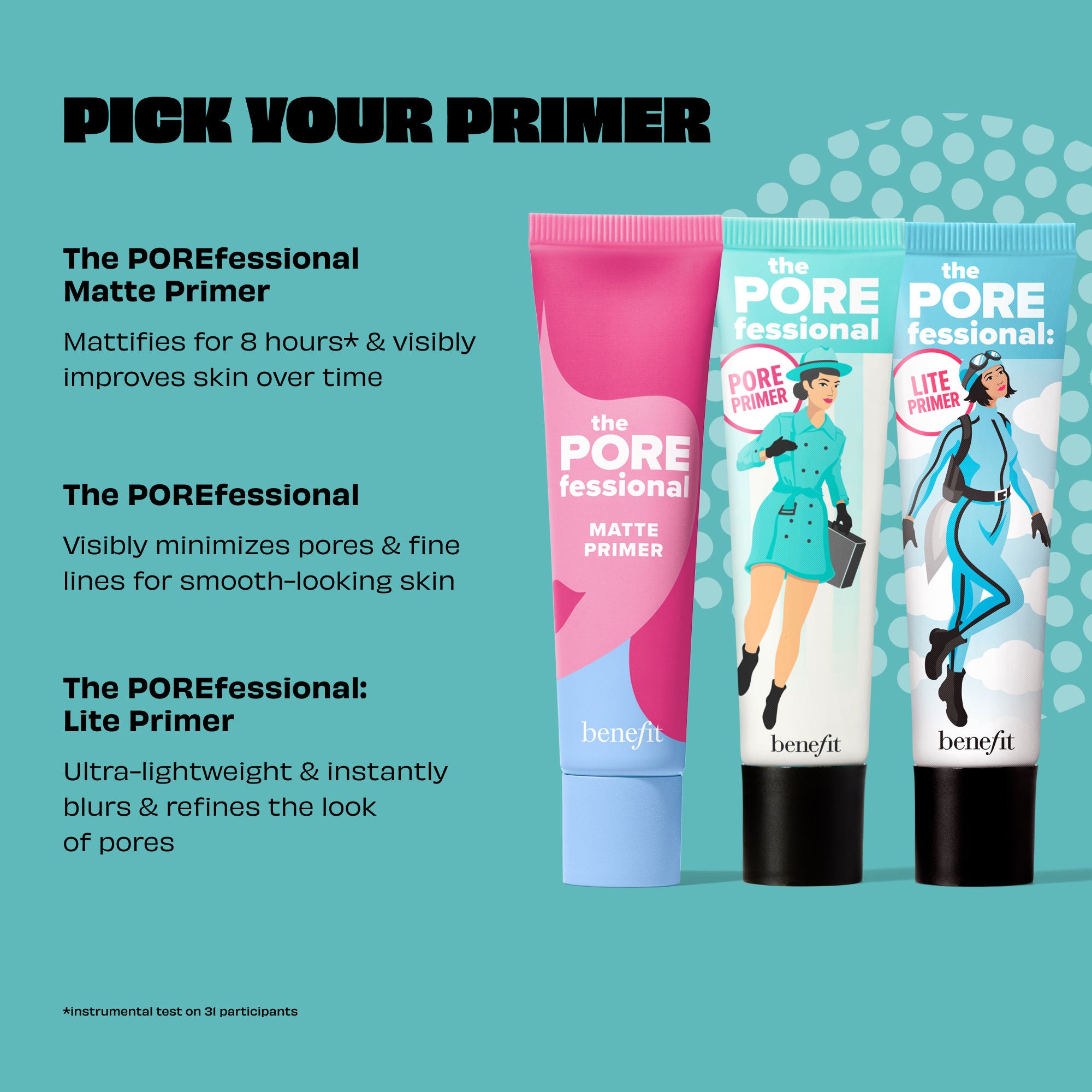 Benefit Cosmetics The Porefessional Matte Primer (22ml)