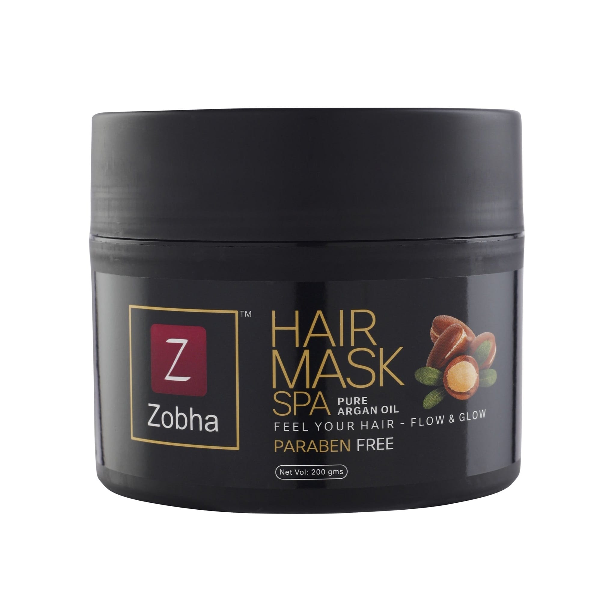 ZOBHA - HAIR MASK SPA CREAM WITH PURE ARGAN OIL (200g)
