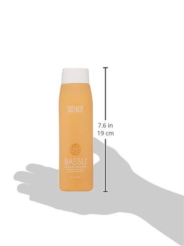 Surface Hair - Bassu Moisture Shampoo - Cleanses, Moisturizes, and Provides Sulfate Free Shine 10 Fl Oz