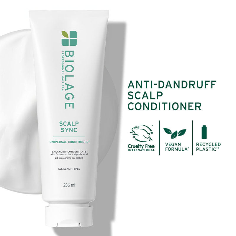 MATRIX BIOLAGE Biolage Scalp Sync Universal Conditioner, Removes Visible Flakes in 1st Wash (236ml)