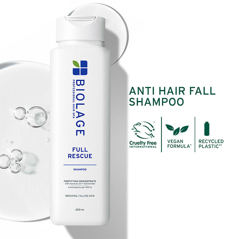 MATRIX BIOLAGE Biolage Full Rescue Shampoo for Hair Breakage, 74% Resistance to Hairfall, For Fragile Hair (200ml)