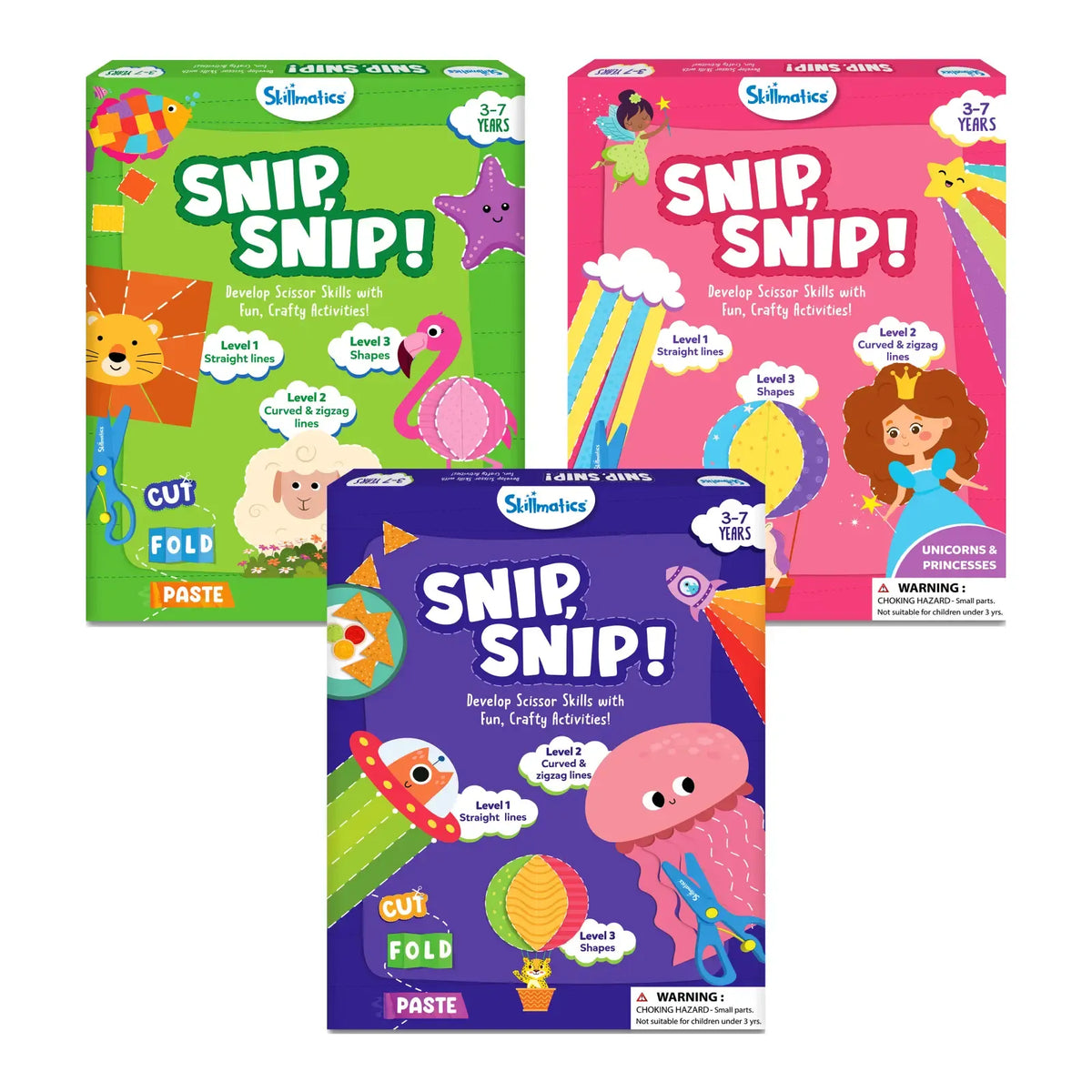 Skillmatics Cut, Paste & Create Combo (ages 3-7)