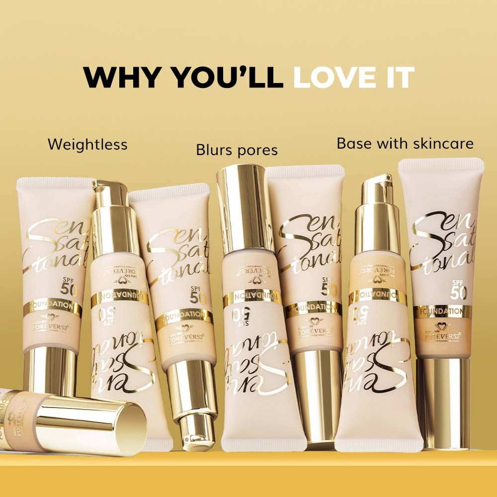 Daily Life Forever52 Sensational SPF 50+ Foundation - Medium Sand 03 (30ml)