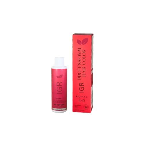 ig-ara Hair Colour Cream Blond no-6 | 60g Tube + 90ml Developer 6% | Professional Salon Finish