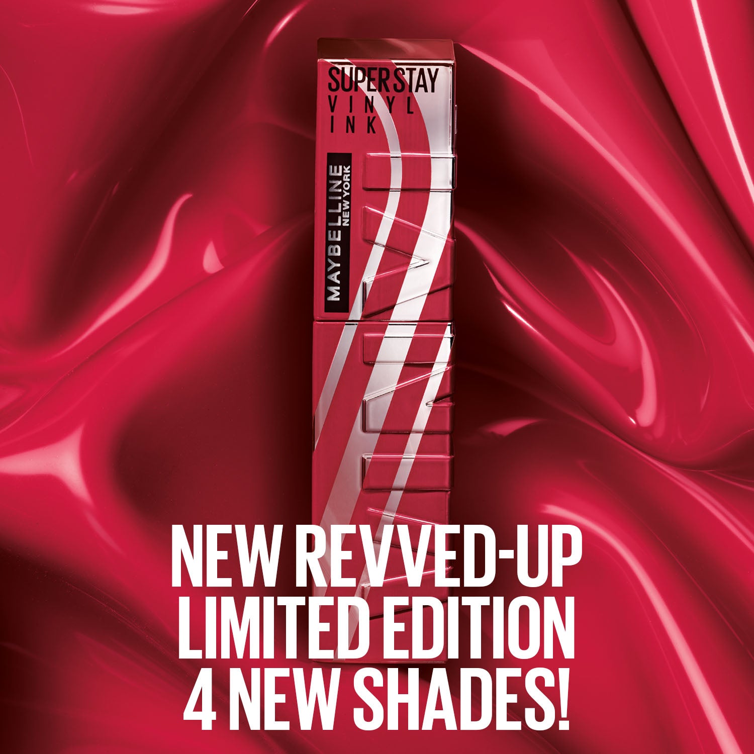 Maybelline New York Super Stay Vinyl Ink High Shine Racing Liquid Lipstick - Engine On (4.2ml)