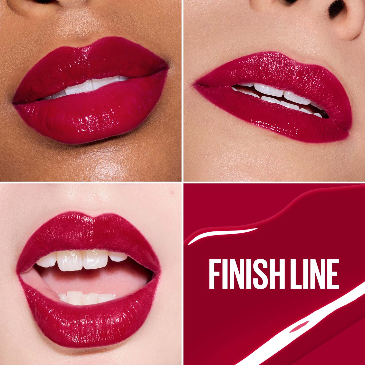 Maybelline New York Super Stay Vinyl Ink High Shine Racing Liquid Lipstick - Finish Line (4.2ml)