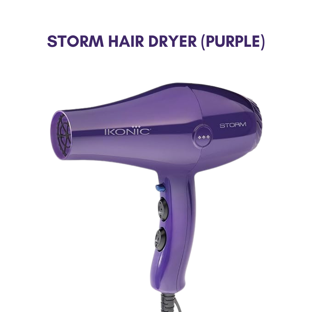 Ikonic Storm Hair Dryer (Purple)