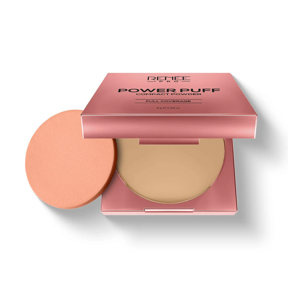 RENEE PRO Power Puff Compact Powder 9gm Wonder 10