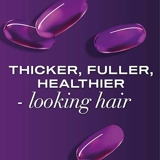 OGX Thick & Full + Biotin & Collagen Volumizing Shampoo for Thin Hair, Thickening Shampoo with Vitamin B7 & Hydrolyzed Wheat Protein, Paraben-Free, Sulfate-Free