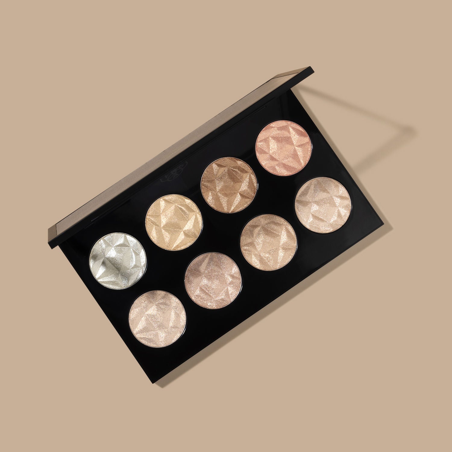 PAC Glowing Goddess Highlighter Palette - Intense Glow, Silky Smooth Micro Pearls, Blends Seamlessly (2.4g Each)