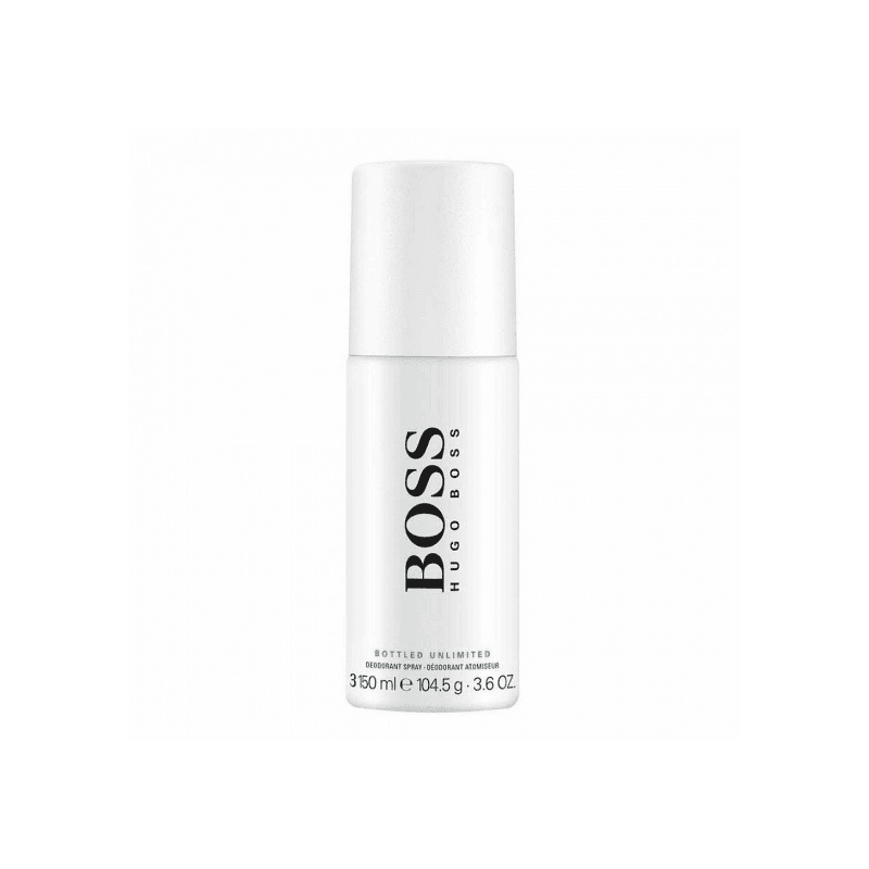 HUGO BOSS BOTTLED UNLIMITED DEODORANT SPRAY - 150mL FOR MEN