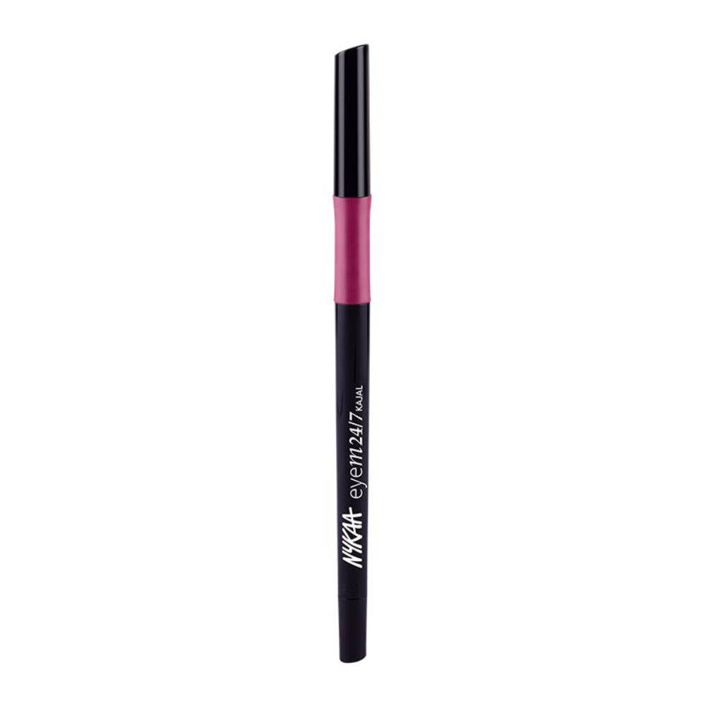 Nykaa Eyem24/7 Smudgeproof Kajal Eyeliner - Ebony Soul 01 (Black)