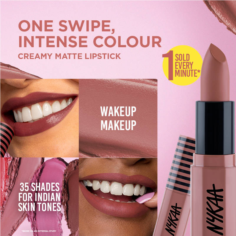 Nykaa Cosmetics So Creme! Creamy Matte Lipstick - Shade Names N–Z