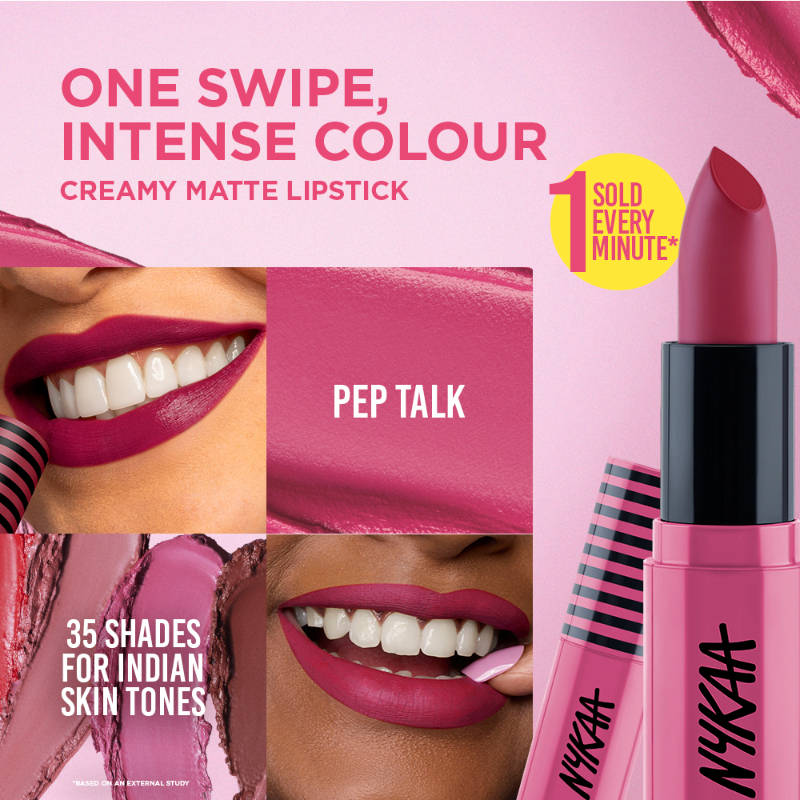 Nykaa Cosmetics So Creme! Creamy Matte Lipstick - Shade Names N–Z
