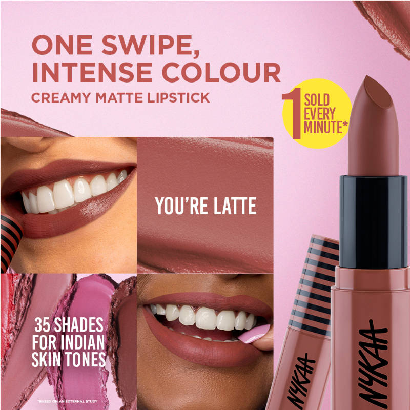 Nykaa Cosmetics So Creme! Creamy Matte Lipstick - Shade Names N–Z
