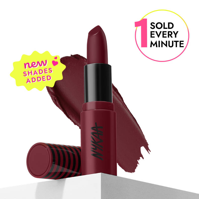 Nykaa Cosmetics So Creme! Creamy Matte Lipstick - Shade Names N–Z