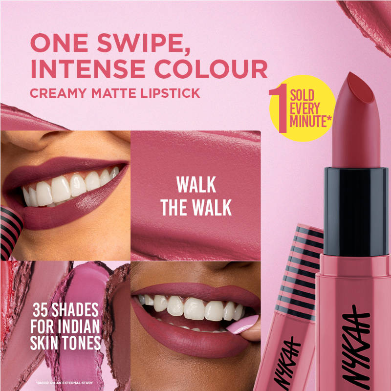 Nykaa Cosmetics So Creme! Creamy Matte Lipstick - Shade Names N–Z