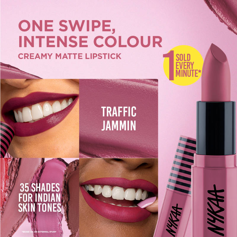 Nykaa Cosmetics So Creme! Creamy Matte Lipstick - Shade Names N–Z