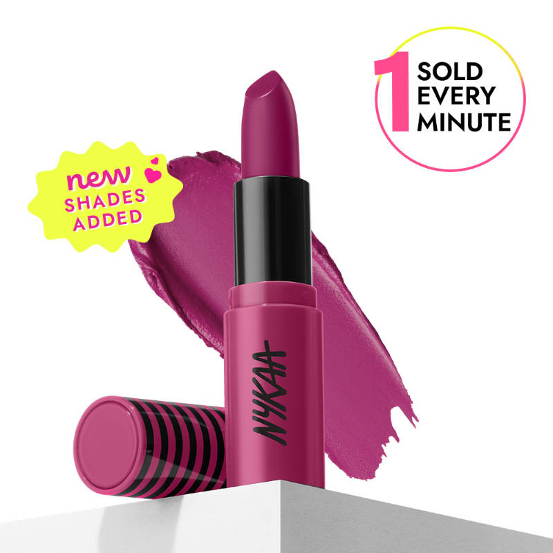 Nykaa Cosmetics So Creme! Creamy Matte Lipstick - Shade Names N–Z