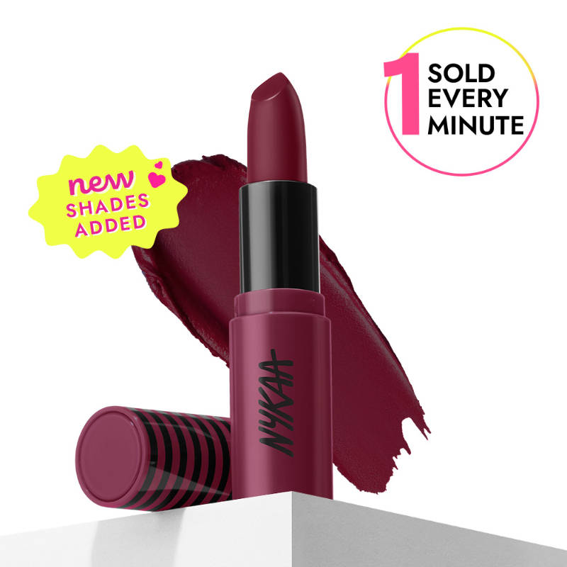 Nykaa Cosmetics So Creme! Creamy Matte Lipstick - Shade Names N–Z
