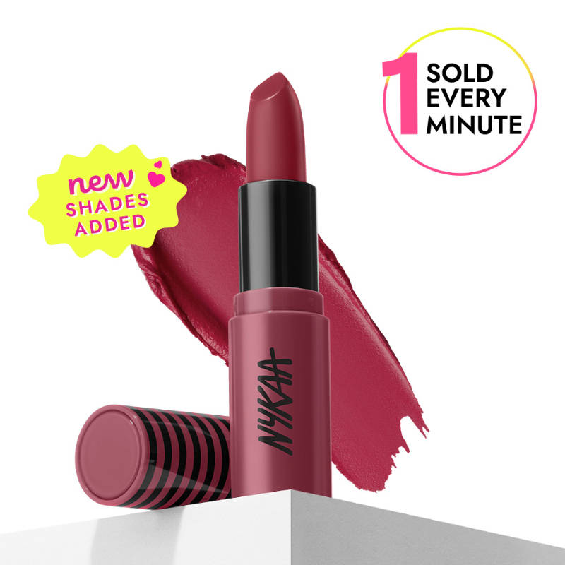 Nykaa Cosmetics So Creme! Creamy Matte Lipstick - Shade Names N–Z