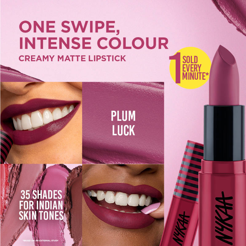 Nykaa Cosmetics So Creme! Creamy Matte Lipstick - Shade Names N–Z