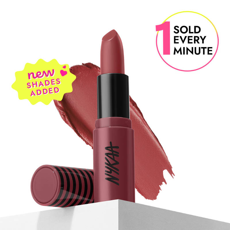Nykaa Cosmetics So Creme! Creamy Matte Lipstick - Shade Names N–Z