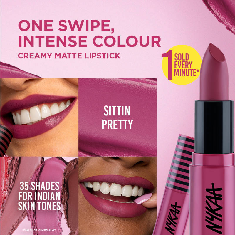 Nykaa Cosmetics So Creme! Creamy Matte Lipstick - Shade Names N–Z