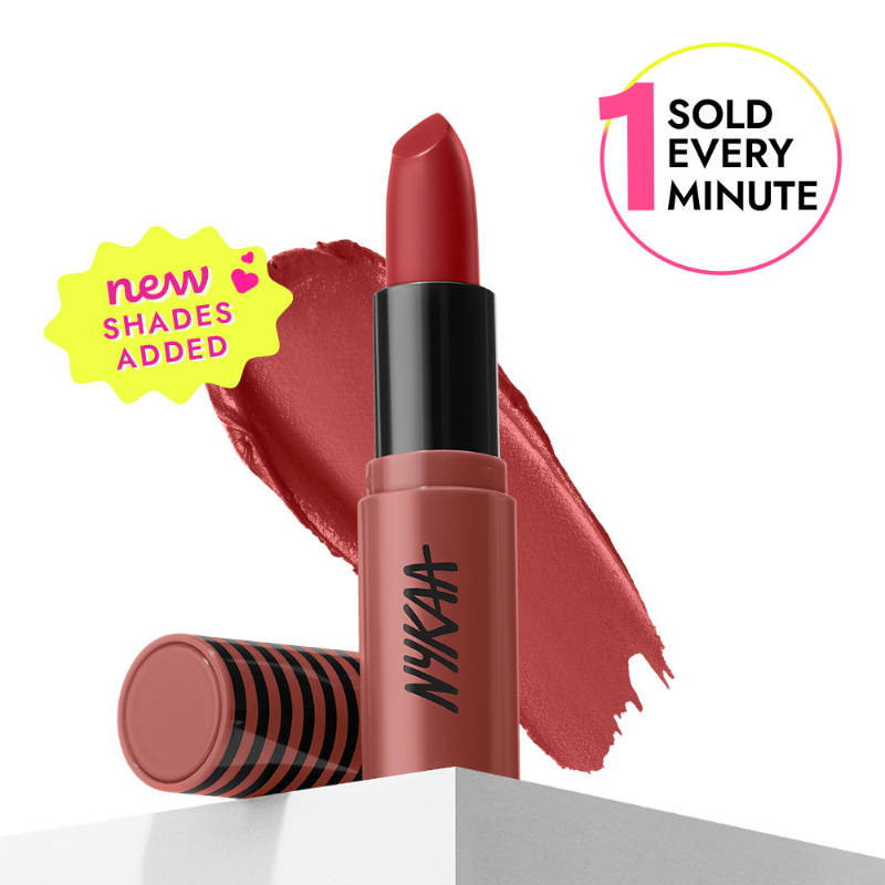 Nykaa Cosmetics So Creme! Creamy Matte Lipstick - Shade Names N–Z