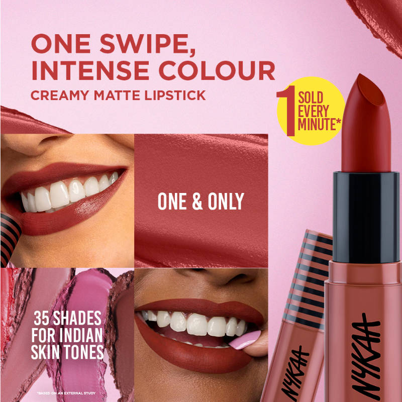 Nykaa Cosmetics So Creme! Creamy Matte Lipstick - Shade Names N–Z