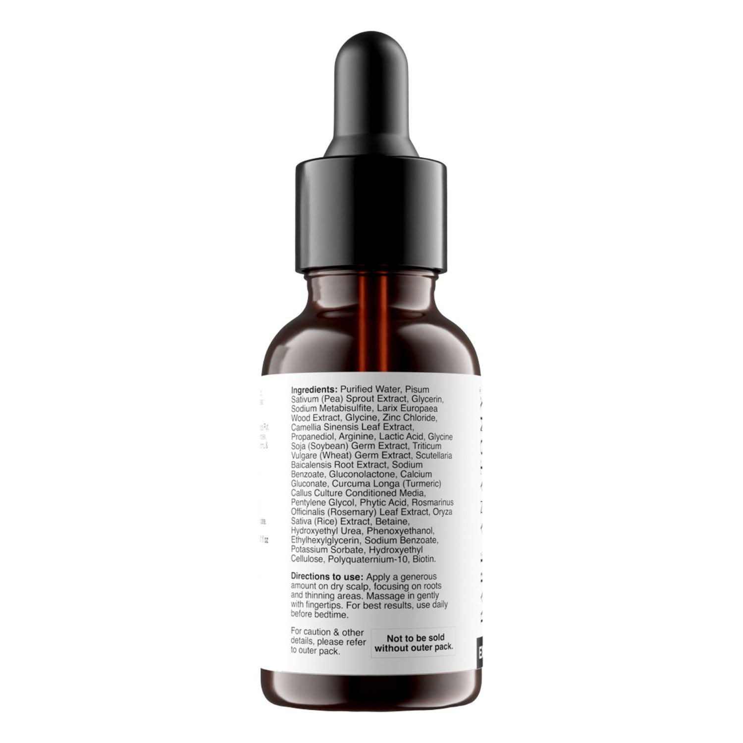 Bare Anatomy Advanced Hair Growth Serum - 3% Redensyl + 4% Anagain + Rosemary + Rice Water (30ml)