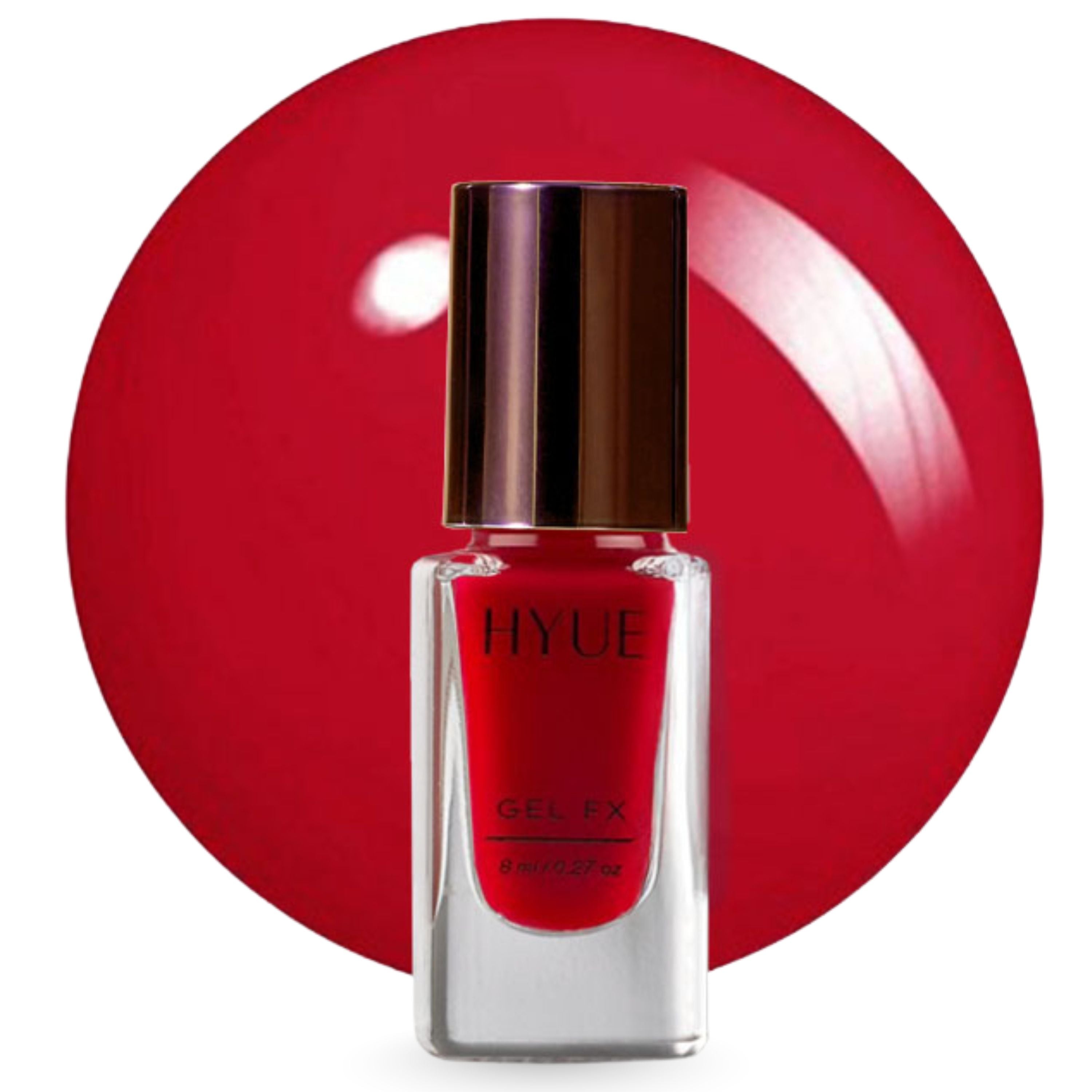 HYUE Gel FX Nail Paint - Fire Engine Red (8ml)