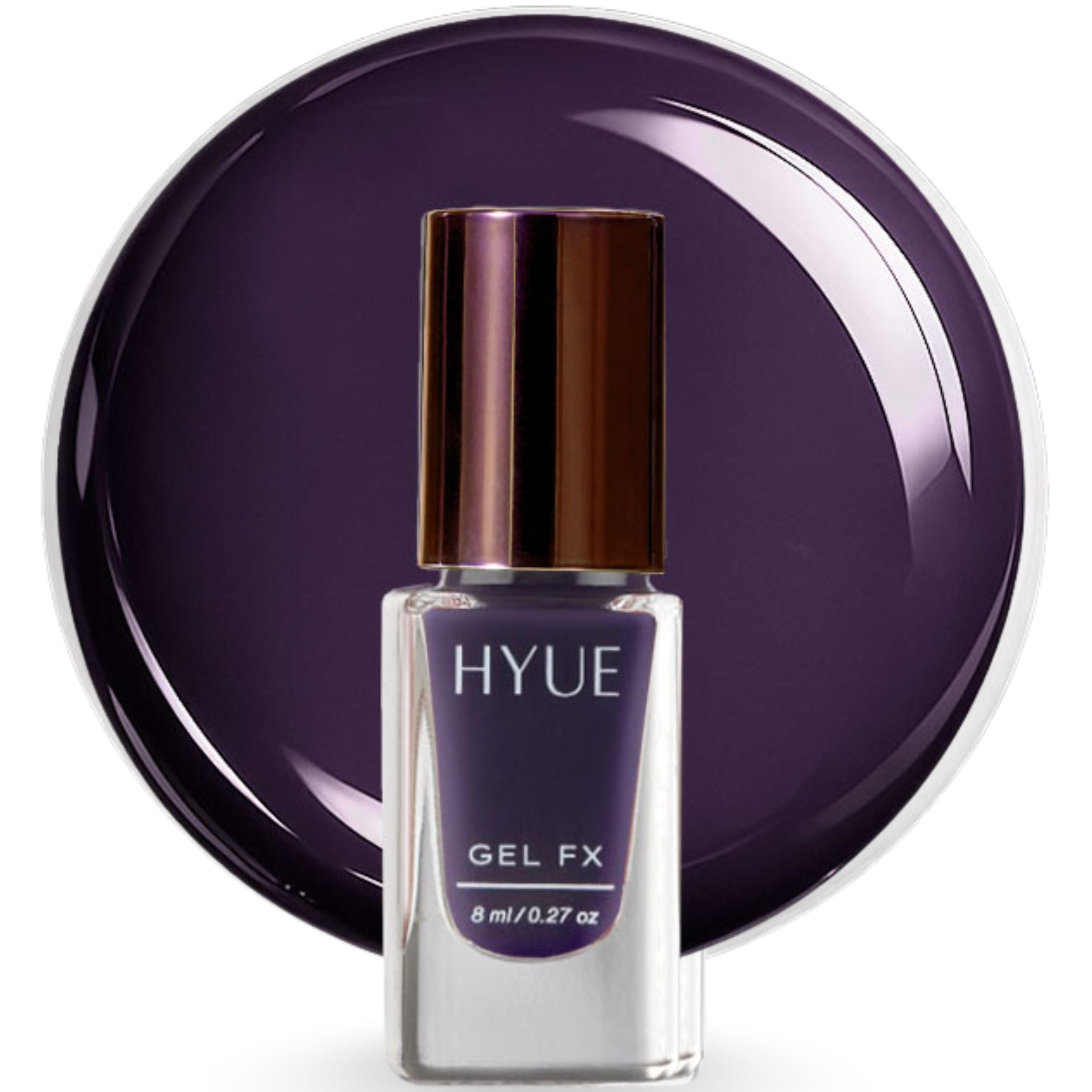HYUE Gel FX Nail Paint - Almost Black (8ml)