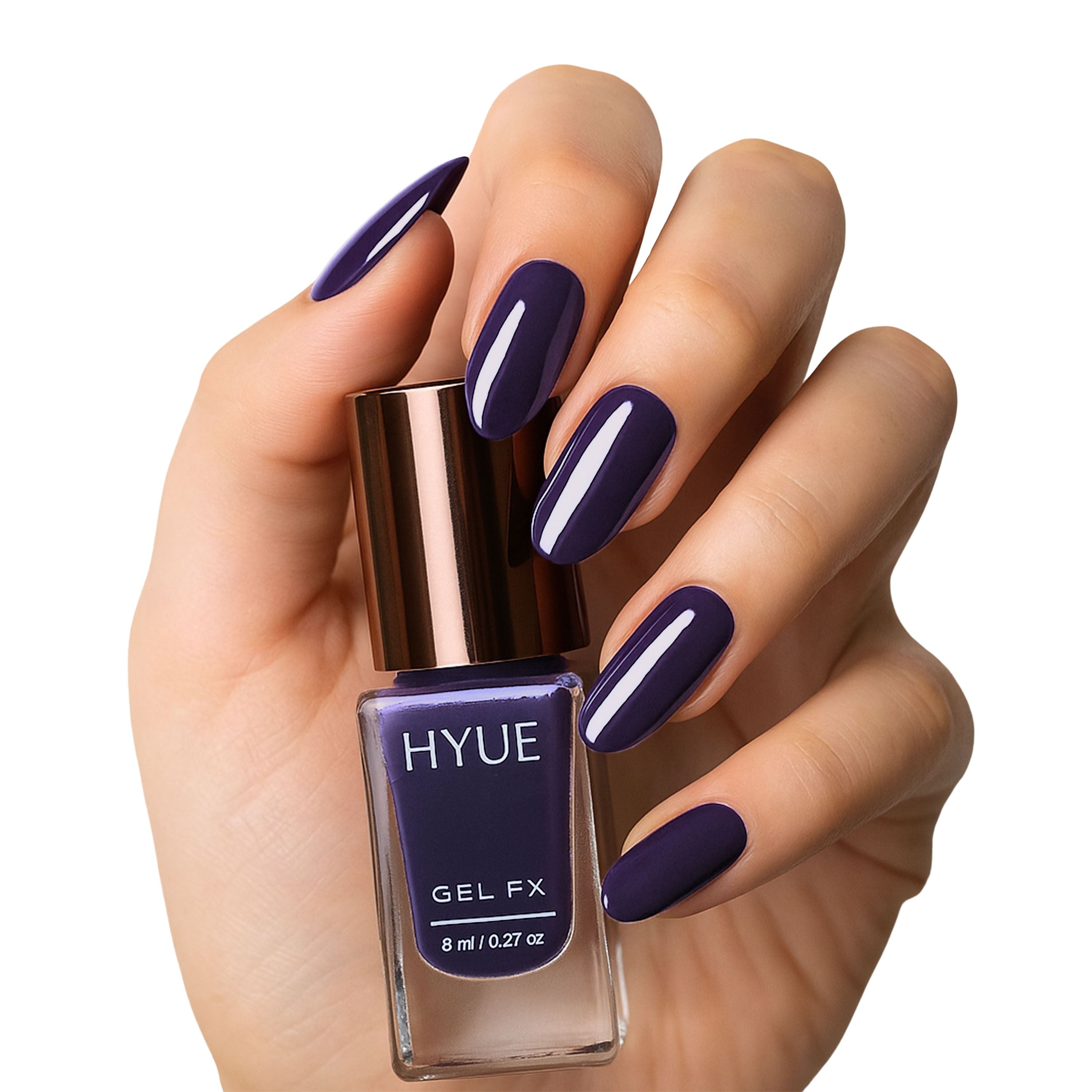 HYUE Gel FX Nail Paint - Almost Black (8ml)