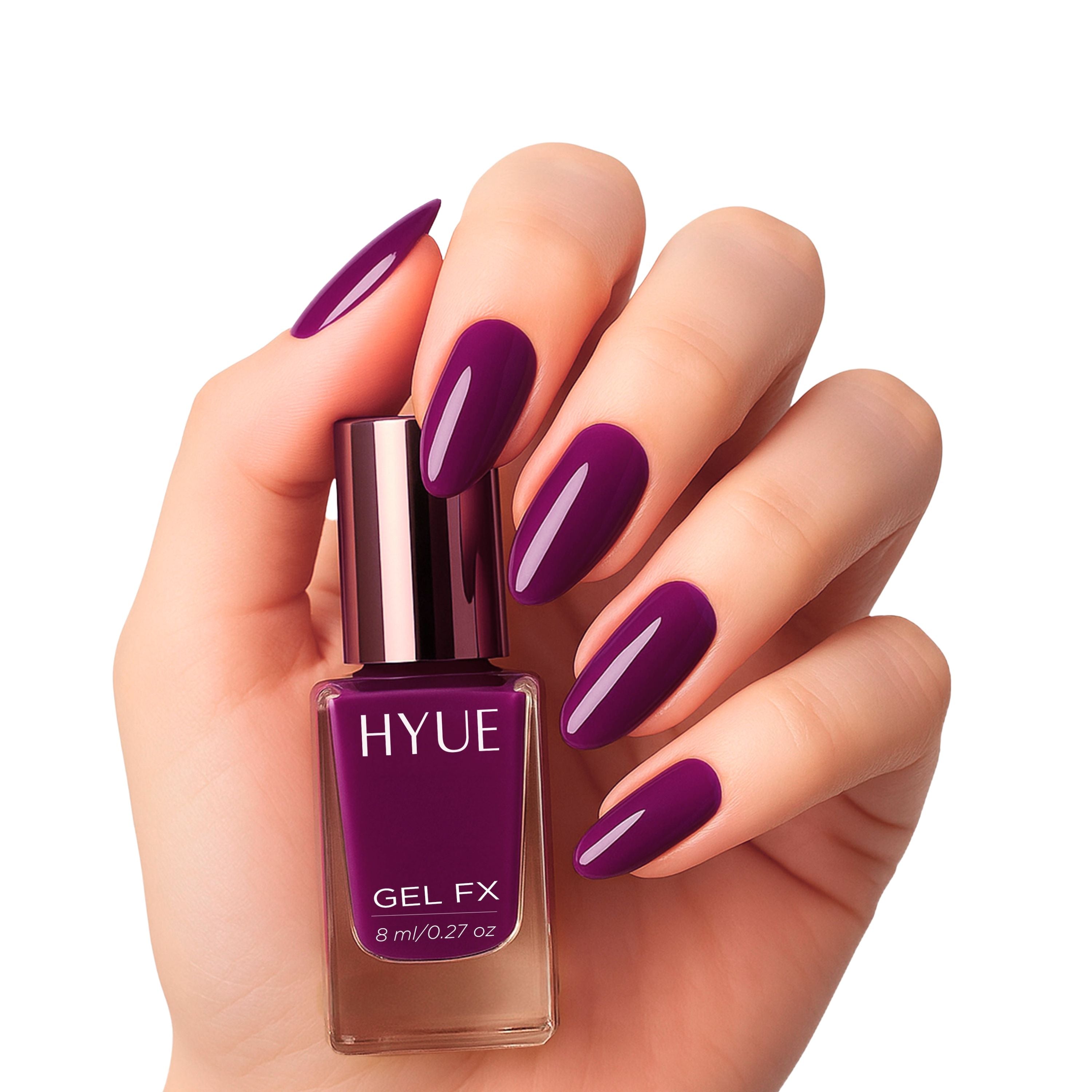 HYUE Gel FX Nail Paint - Mulberry Jam (8ml)