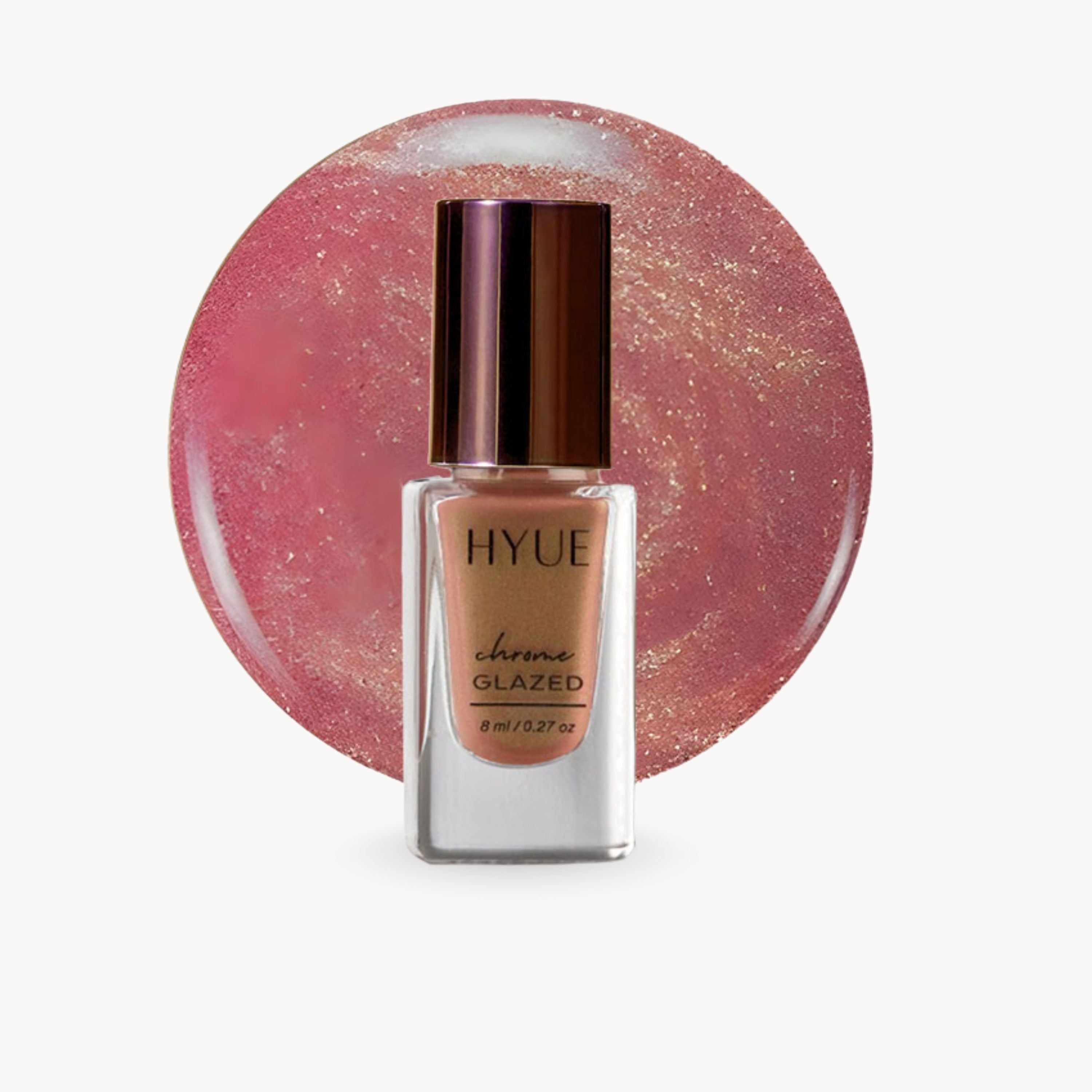 HYUE Chrome Glazed Nail Paint - OPALESCENT (8ml)