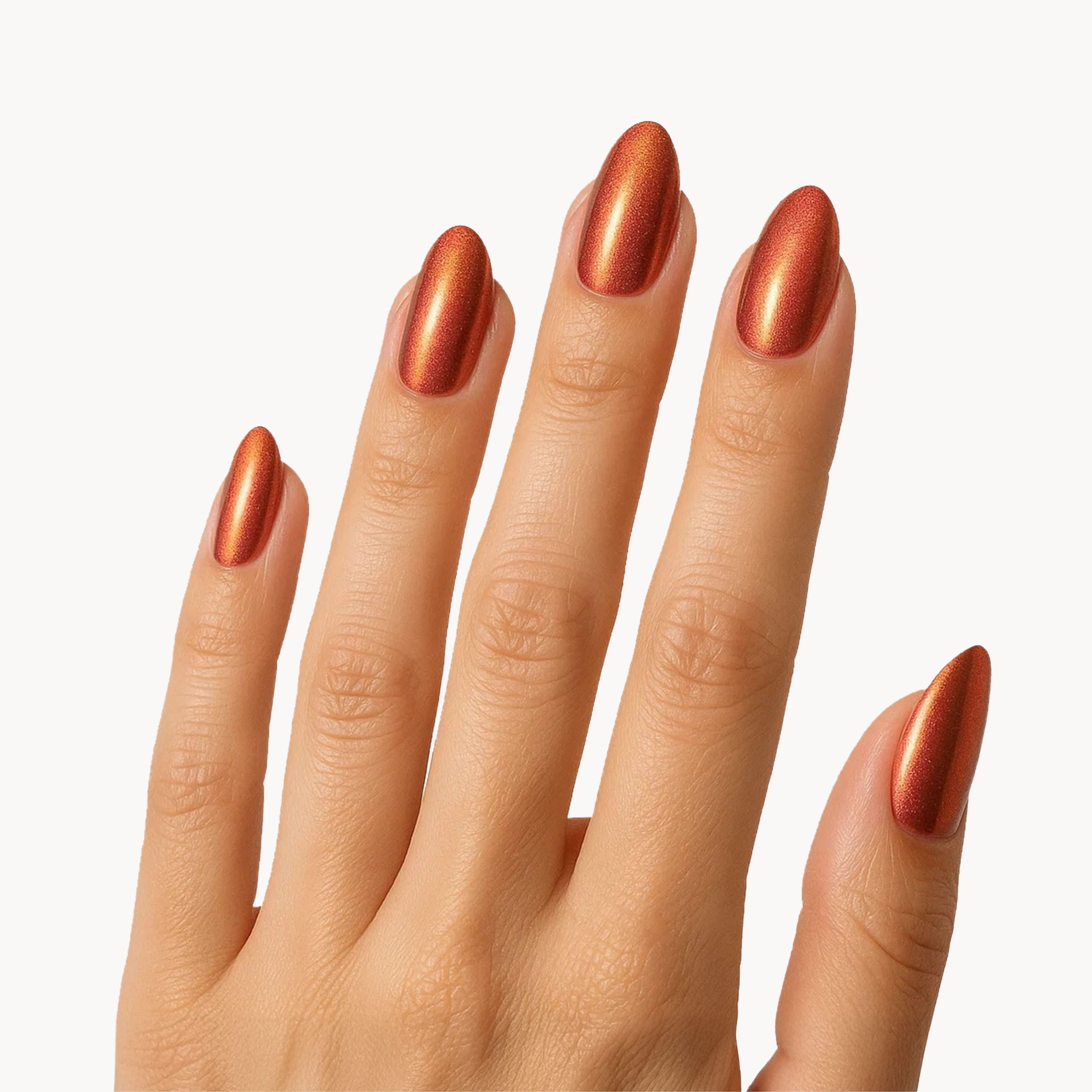 HYUE Chrome Glazed Nail Paint - MAGMA (8ml)