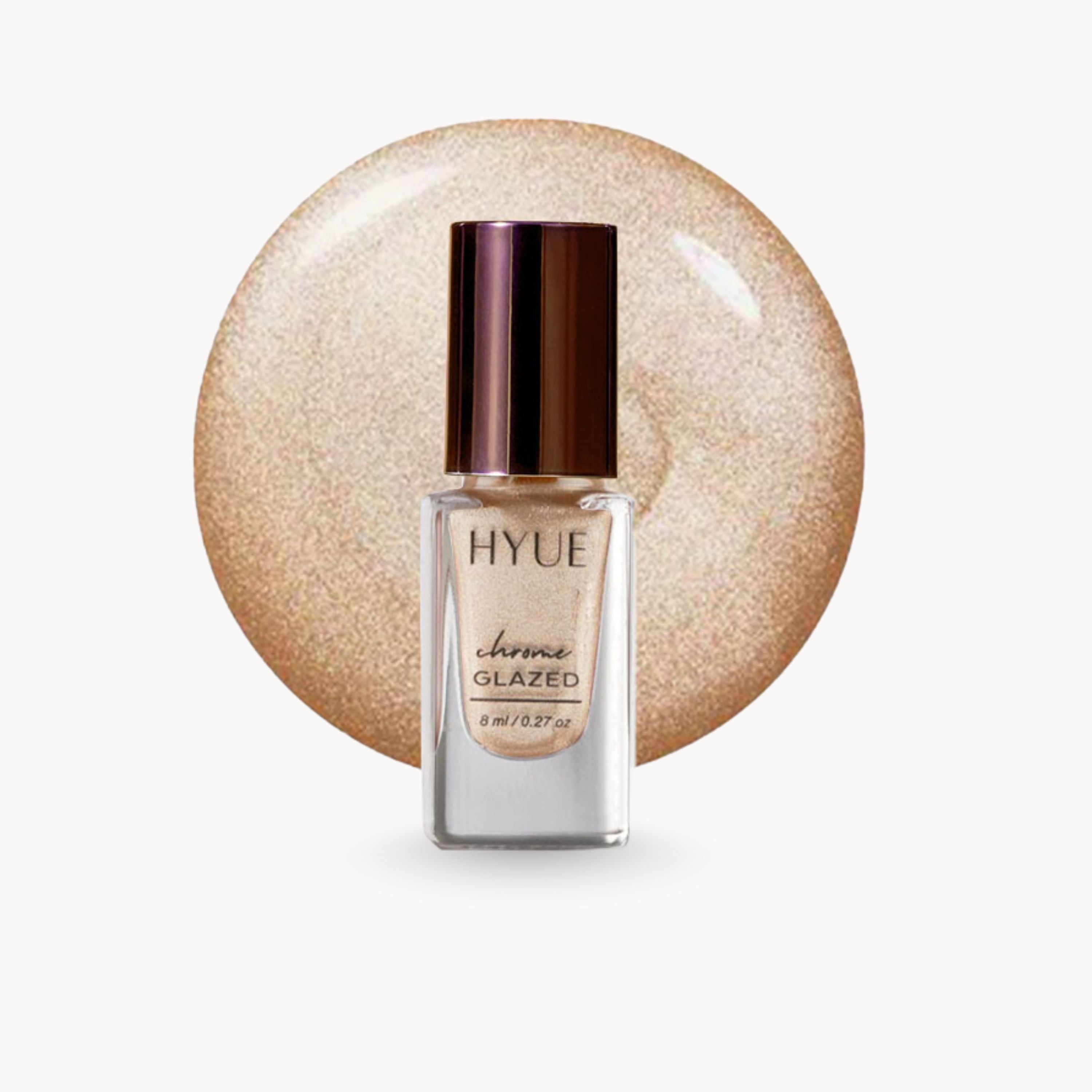 HYUE Chrome Glazed Nail Paint - MERCURY RETRO (8ml)