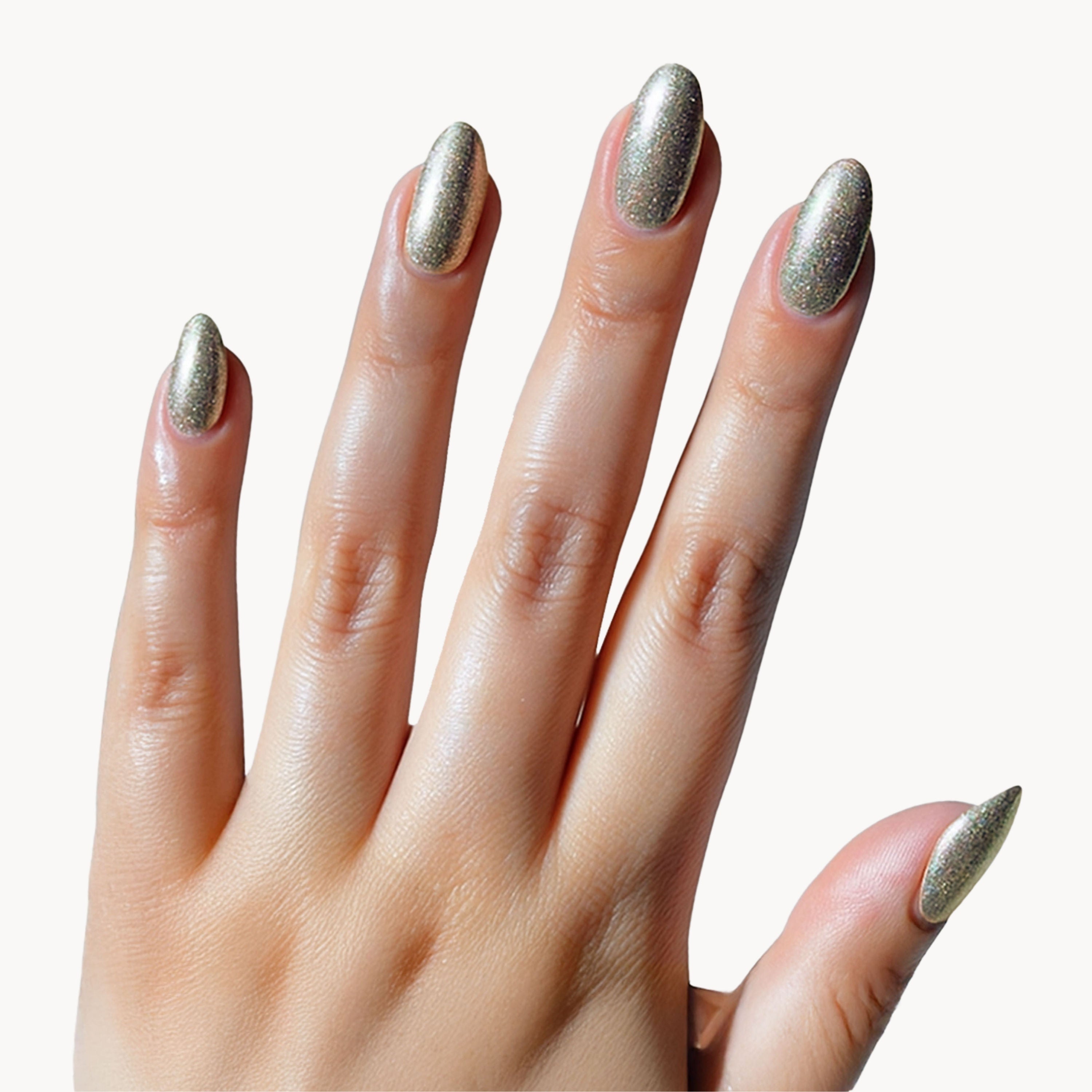 HYUE Chrome Glazed Nail Paint - ICY SILVER (8ml)