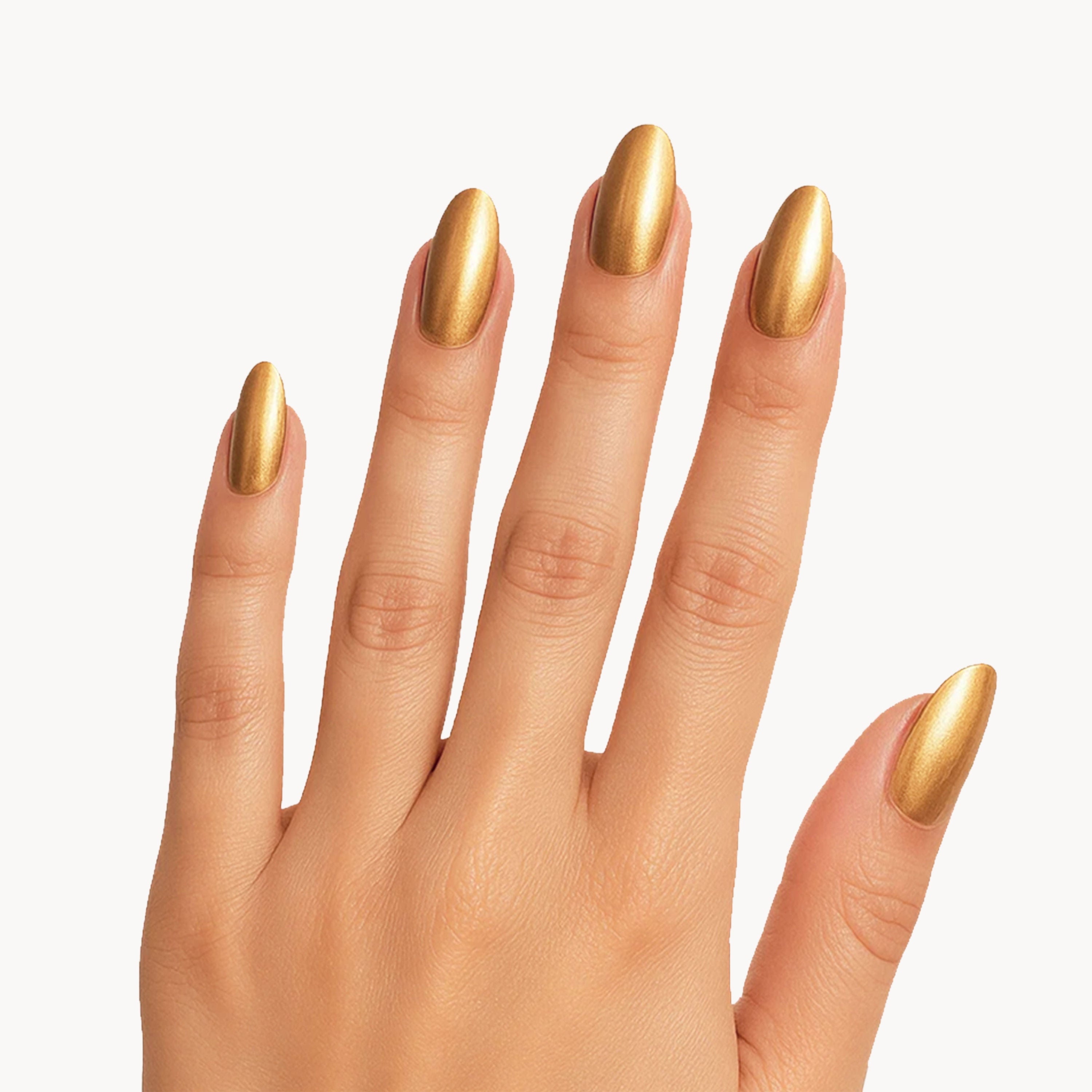 HYUE Chrome Glazed Nail Paint - GOLD MINE (8ml)