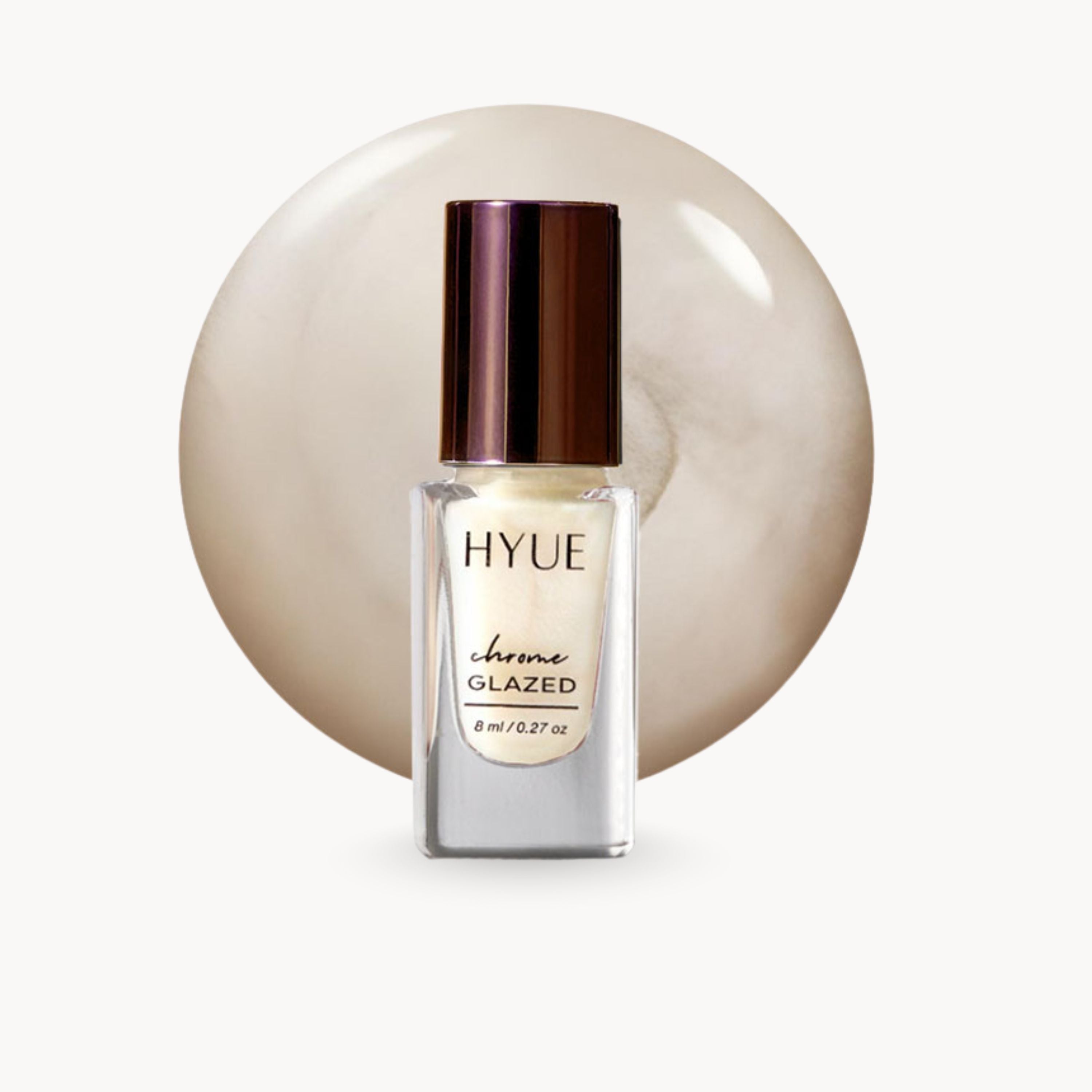 HYUE Chrome Glazed Nail Paint - DONUT GLAZED (8ml)