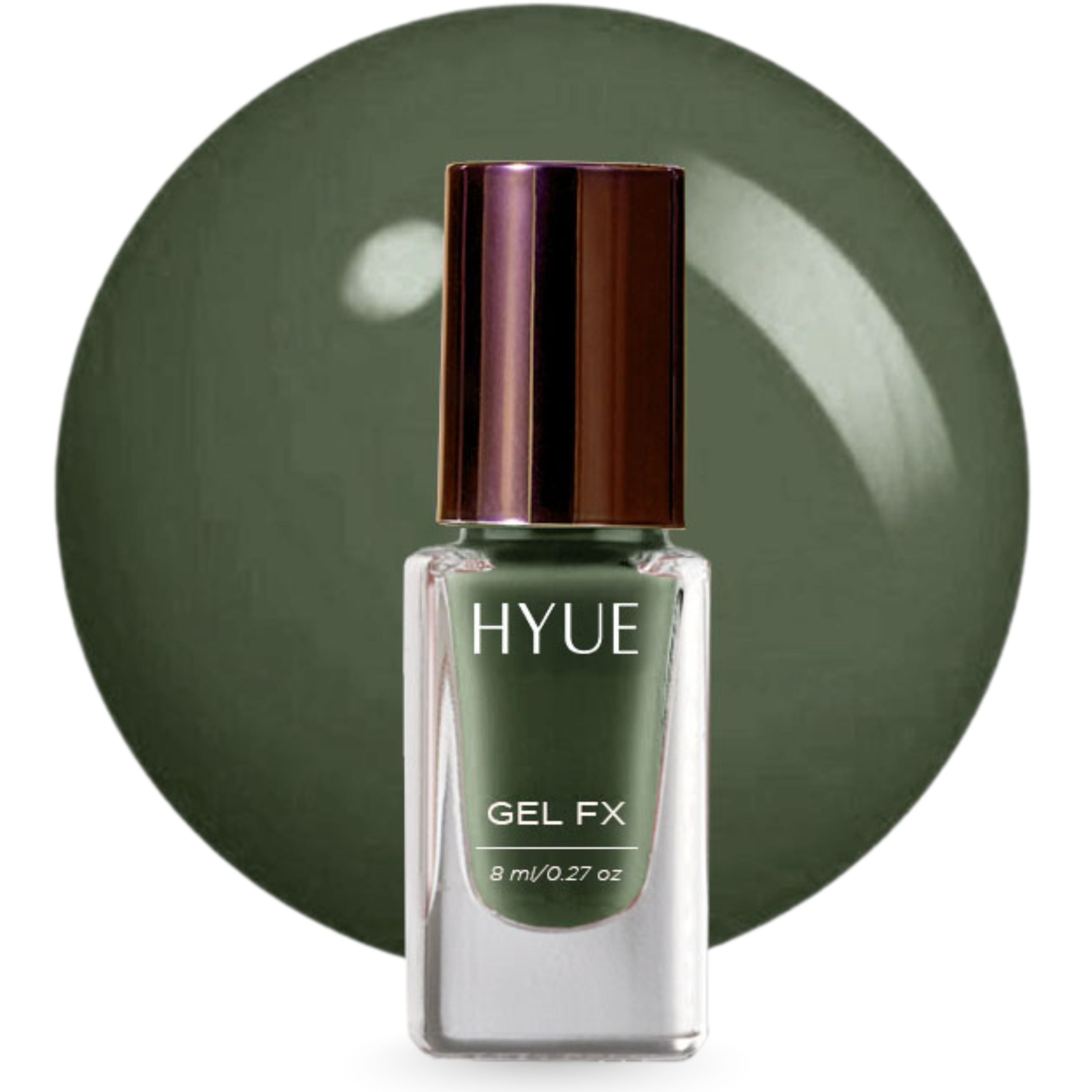 HYUE Gel FX Nail Paint - Monsoon Moss (8ml)