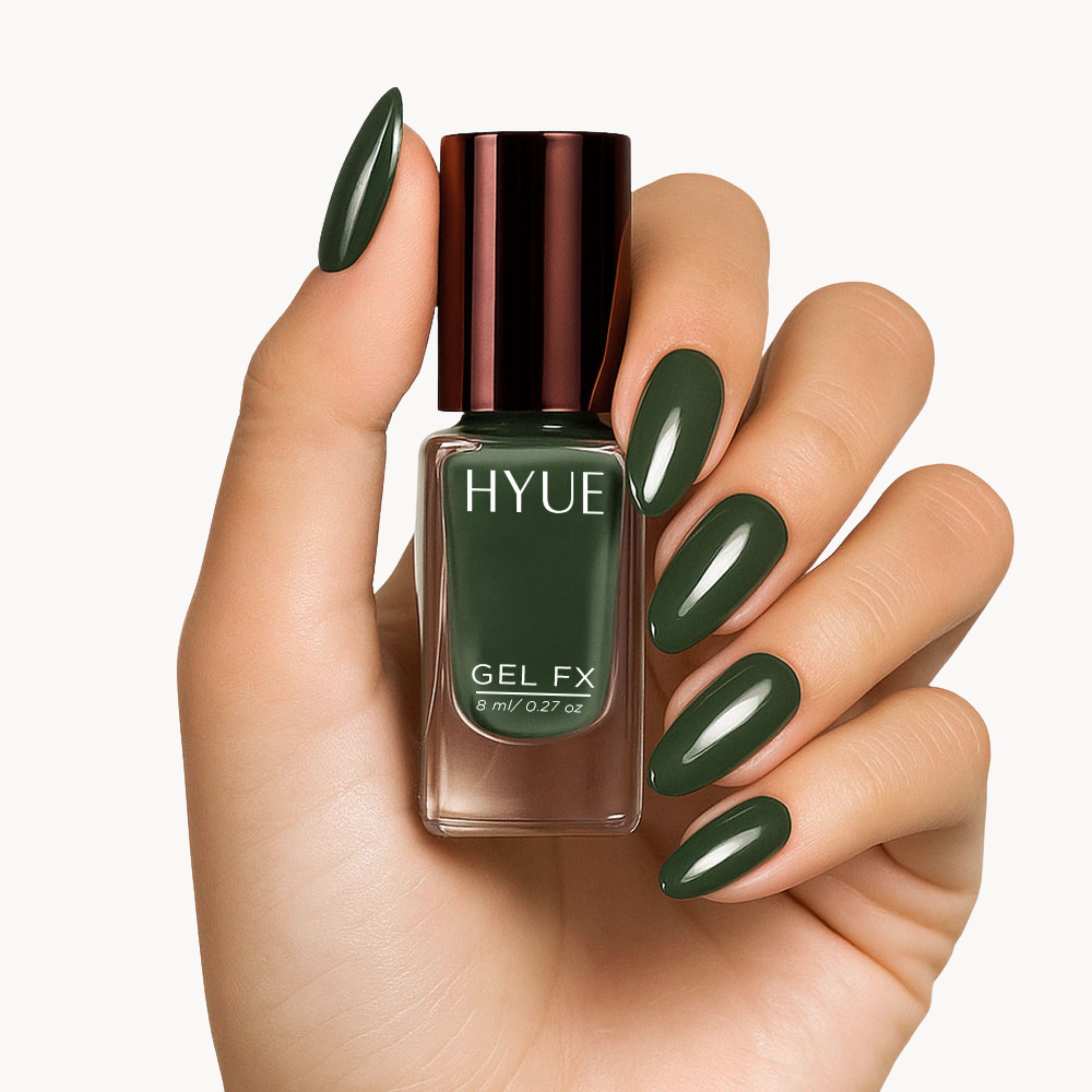 HYUE Gel FX Nail Paint - Monsoon Moss (8ml)