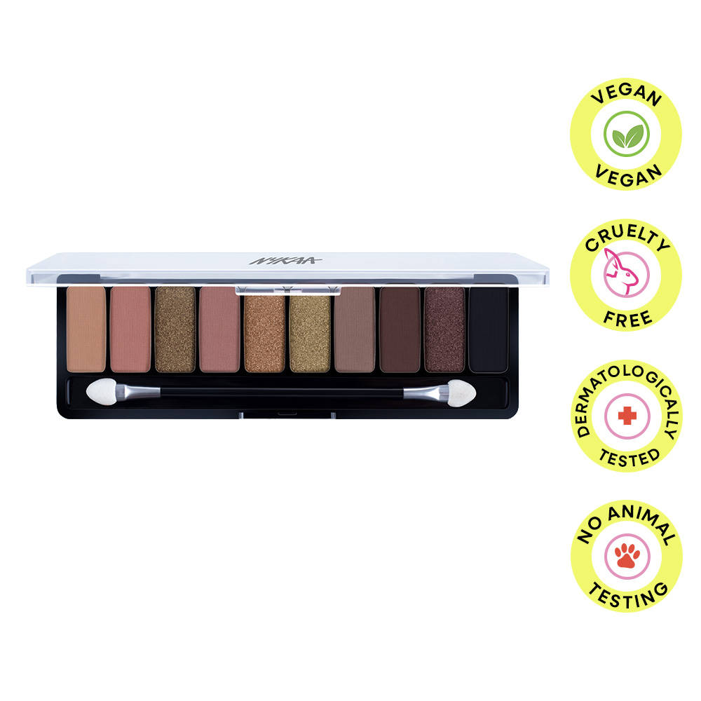 Nykaa Eyes On Me! 10-in-1 Eyeshadow Palette