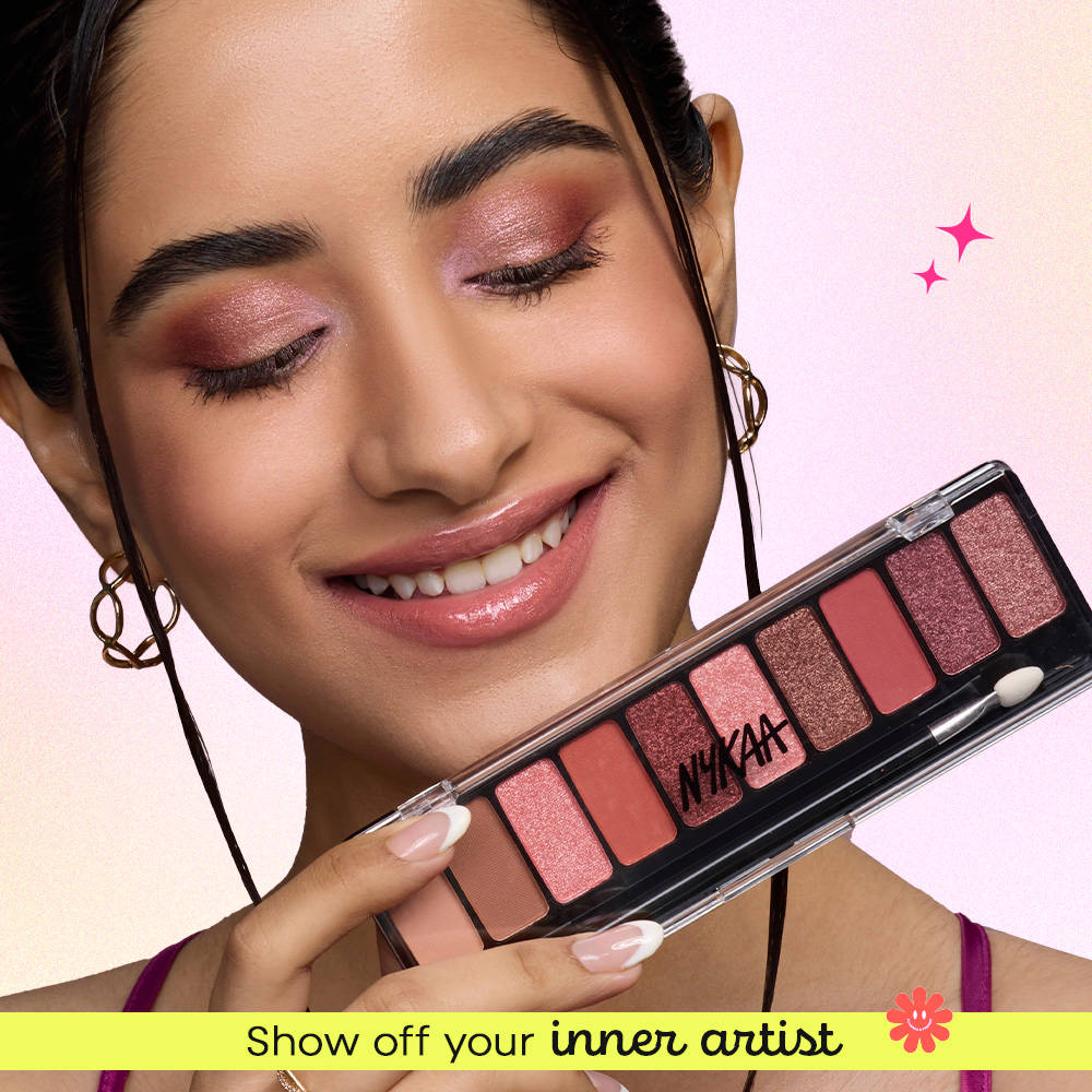 Nykaa Eyes On Me! 10-in-1 Eyeshadow Palette