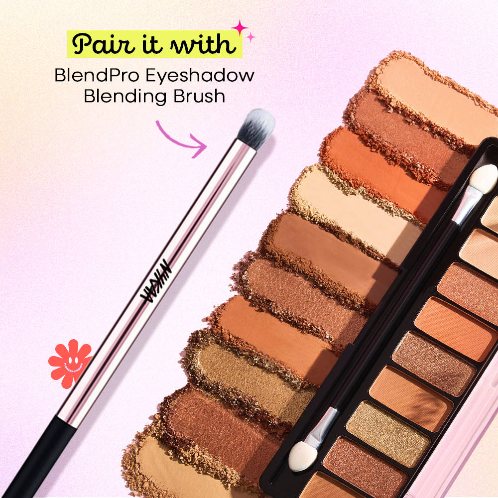 Nykaa Eyes On Me! 10-in-1 Eyeshadow Palette