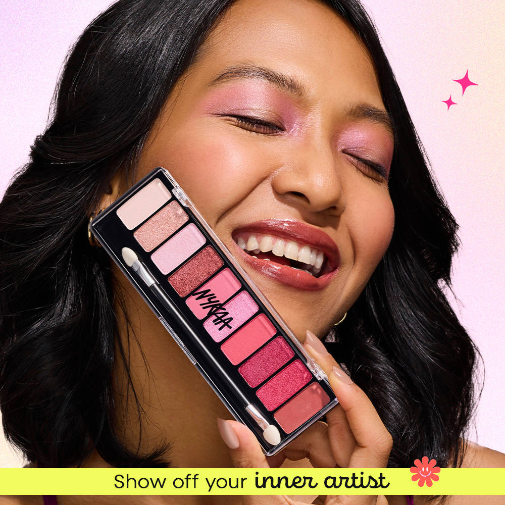 Nykaa Eyes On Me! 10-in-1 Eyeshadow Palette