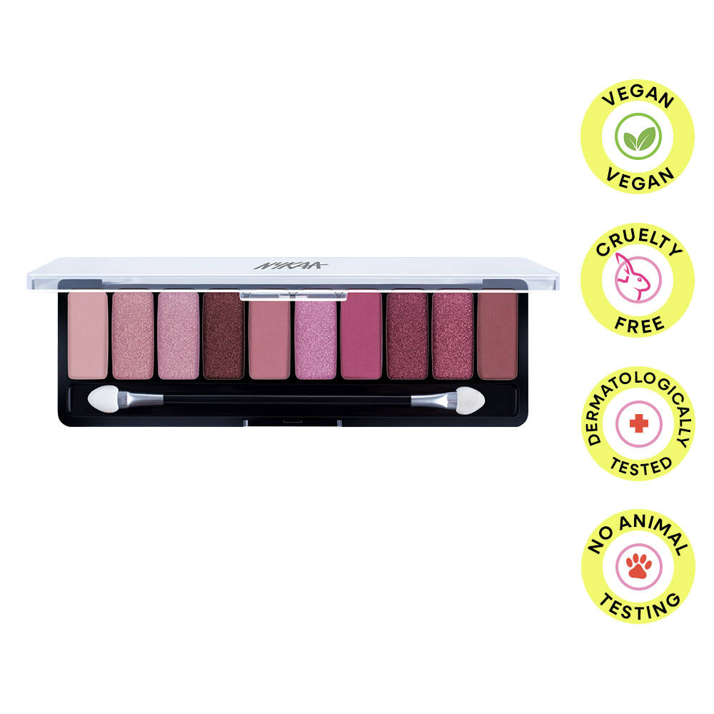 Nykaa Eyes On Me! 10-in-1 Eyeshadow Palette